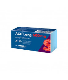 ACC Long 600 mg Effervescent Tablets, N10