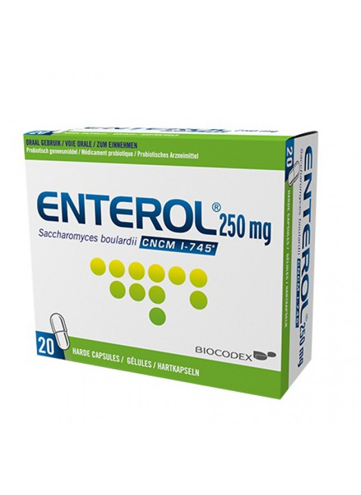 Enterol 250 mg Capsules, N20