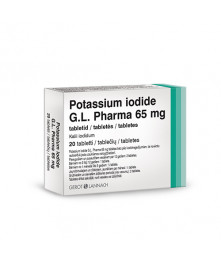  Potassium Iodide G.L. Pharma, 65 mg, N20