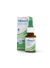 Vibrocil Nasal Drops, 2,5 MG/0,25 MG/ML, 15 ml