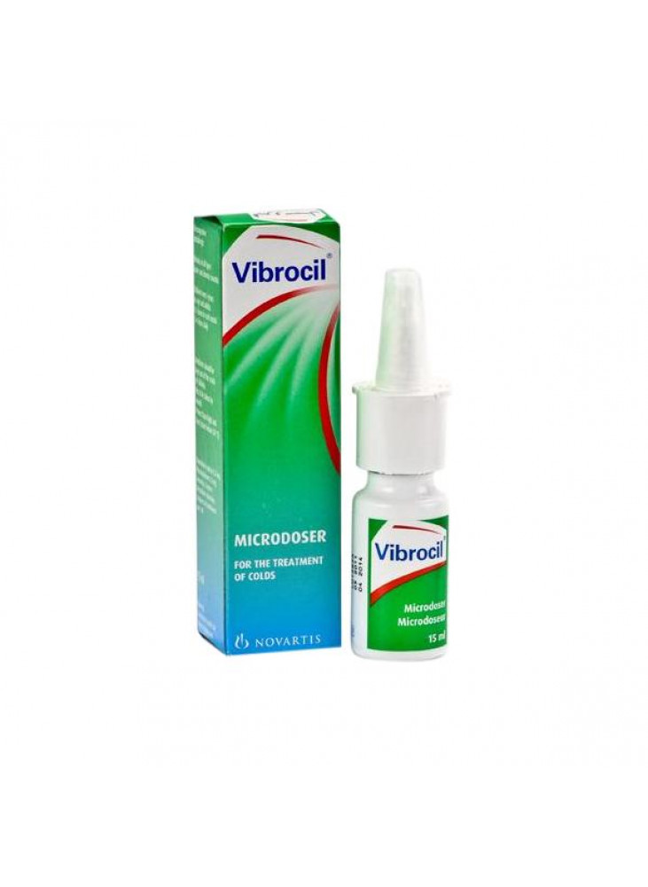 Vibrocil Nasal Spray, 2,5 MG/0,25 MG/ML, 10 ml