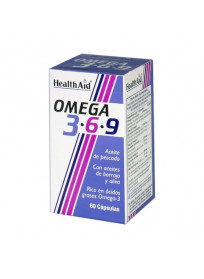HealthAid Omega 3 - 6 - 9 Capsules, N60